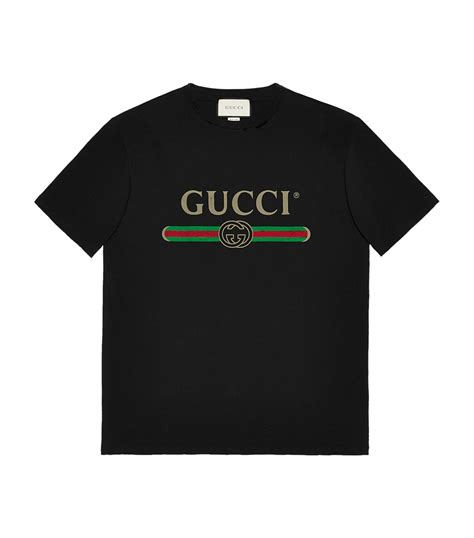 gucci schwarzes tshirt|gucci t shirt outlet price.